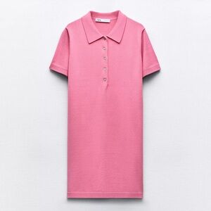 Zara Short knit Polo dress size XS